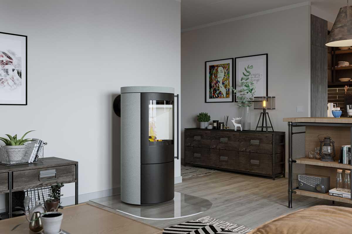 stove Vaio IQ 33 from cb-tec grigio augusta