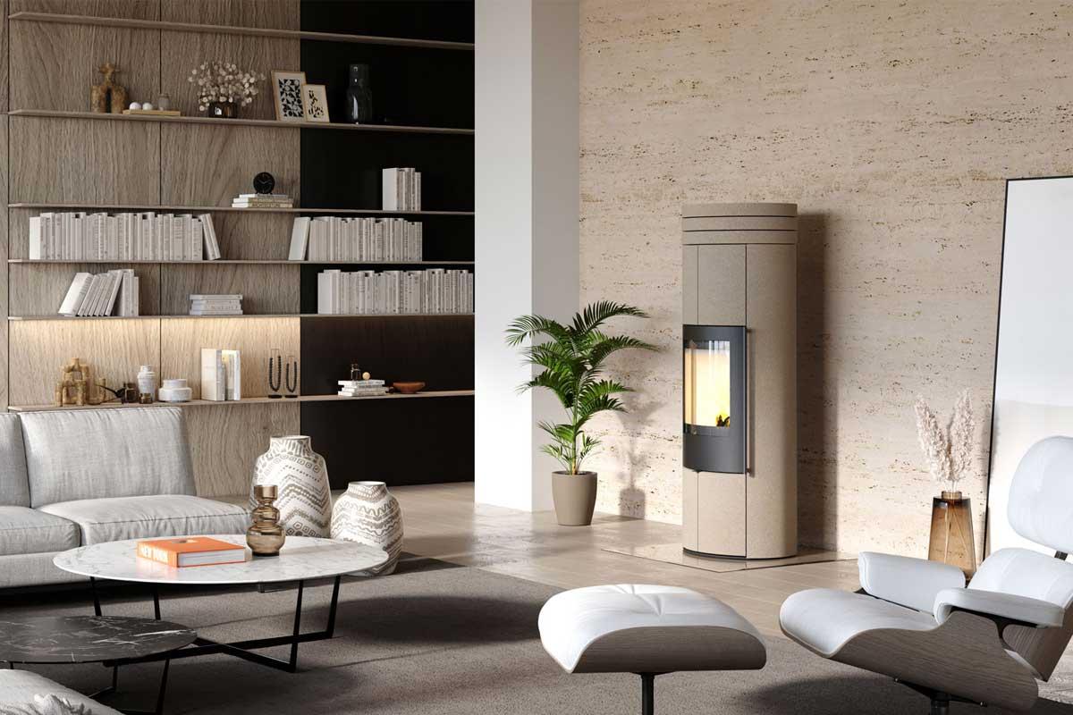 stove Vaio IQ 33 XL from cb-tec beige matera
