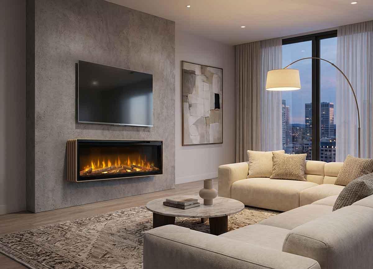 Elektrokamin Dimplex Ignite Evolve 60 Rib Wall