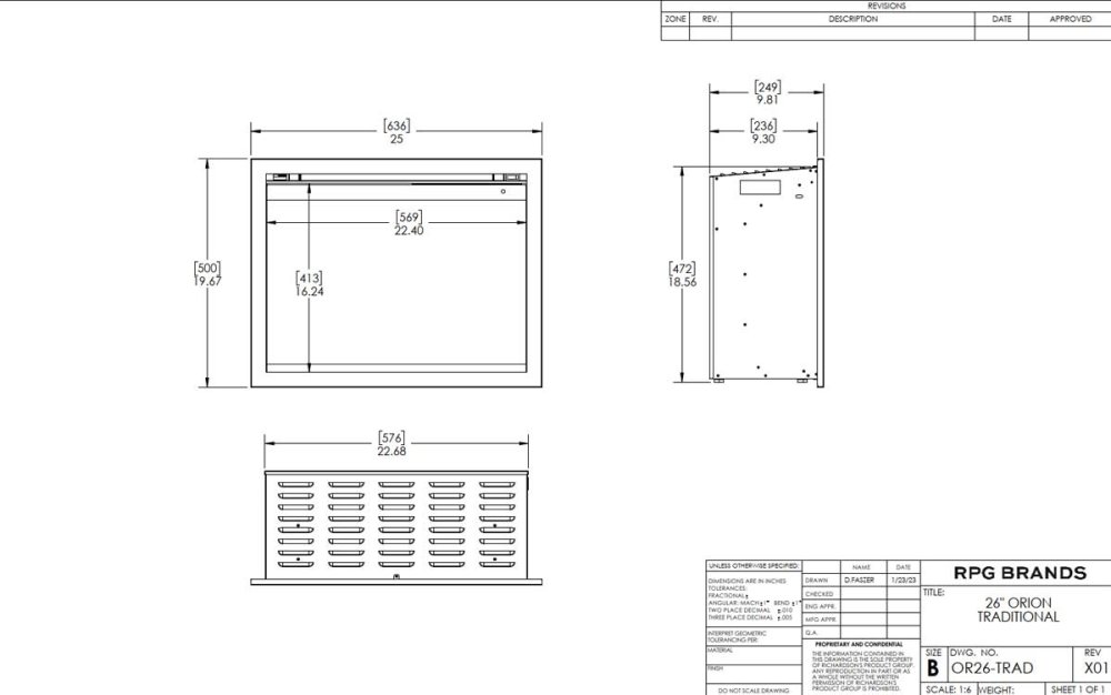 Elektrokamin Orion Traditional von Wanders-Modern Flames