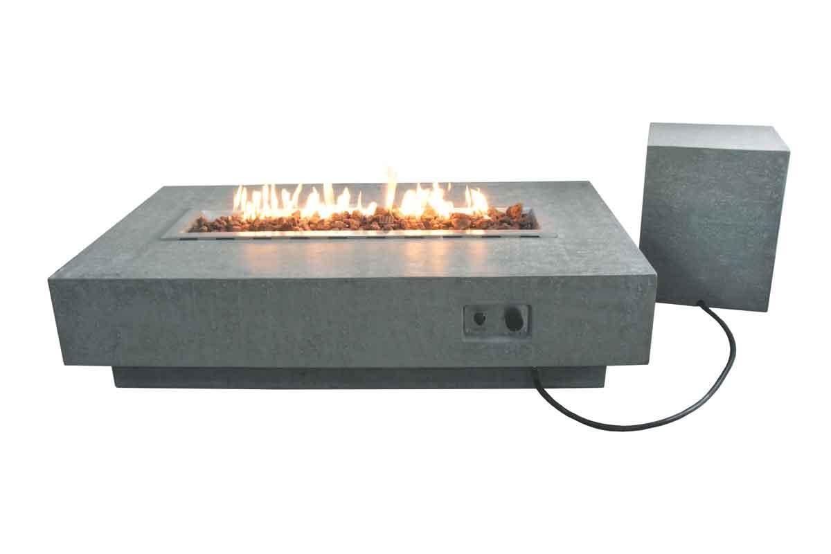 Elementi gas fire pit Hampton