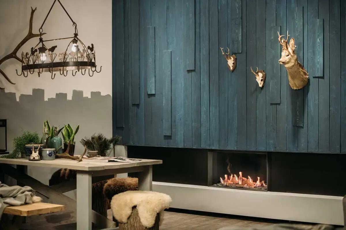 Faber gas fireplace Matrix-Linear 800-400-1