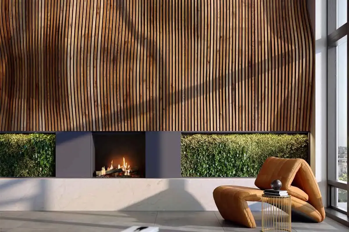 Faber gas fireplace Matrix-Hybrid 800-650-1