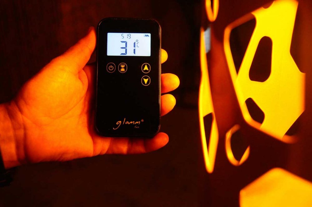 Glammfire Gas Terrassenheizer Hyperion Hedges