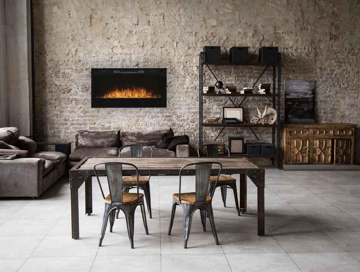 Elektro-Wandkamin Glammfire Luminous