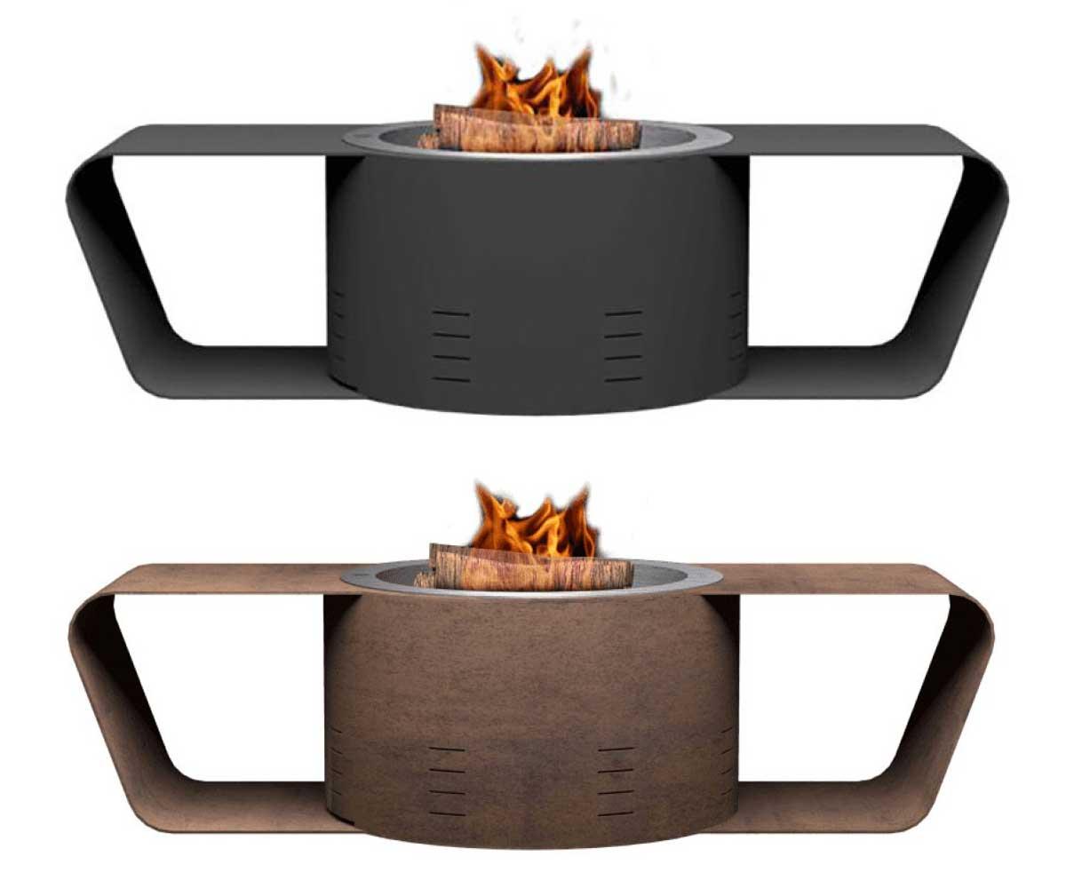 Glammfire Fire Pit Circus Wood