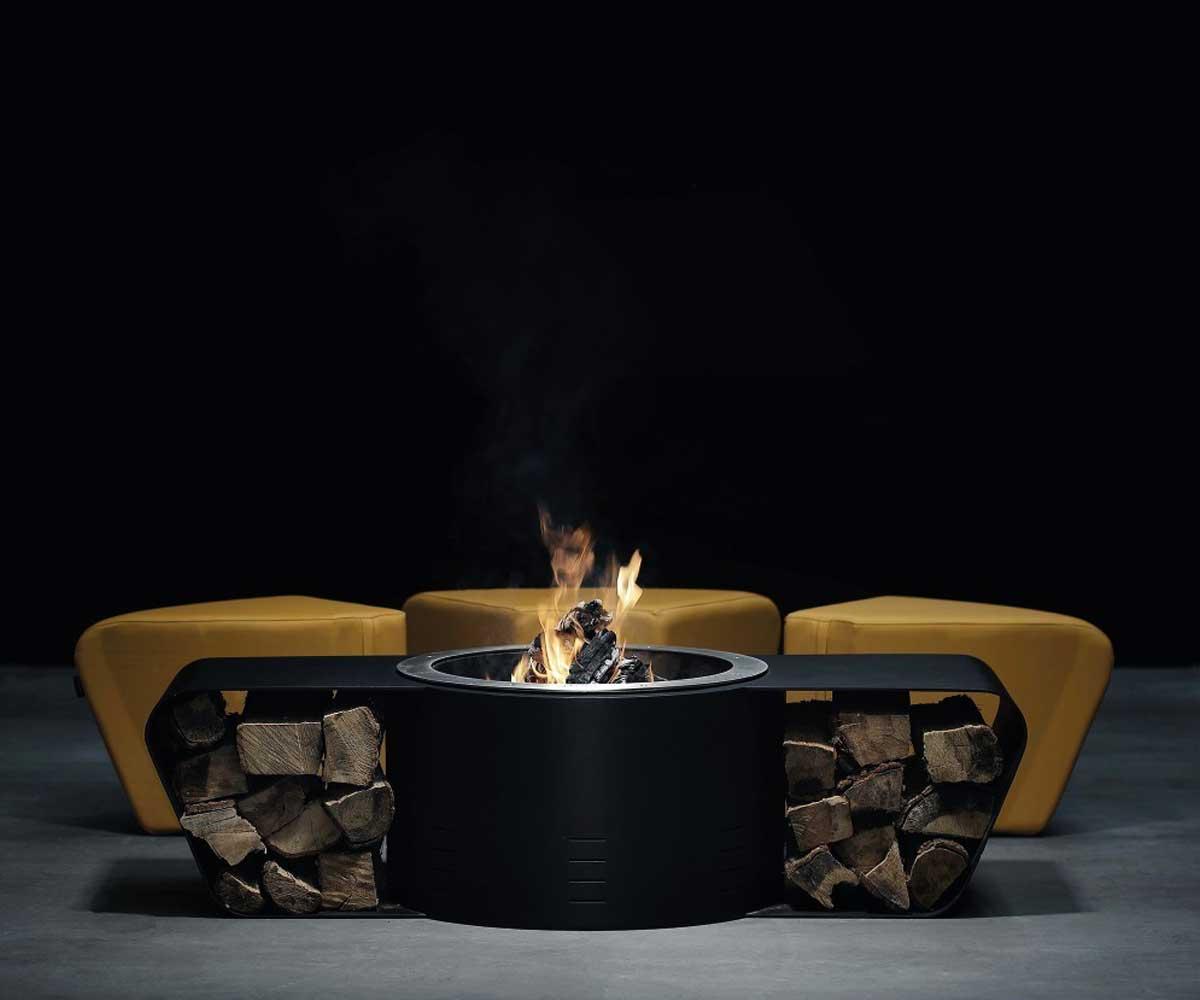Glammfire Fire Pit Circus Wood
