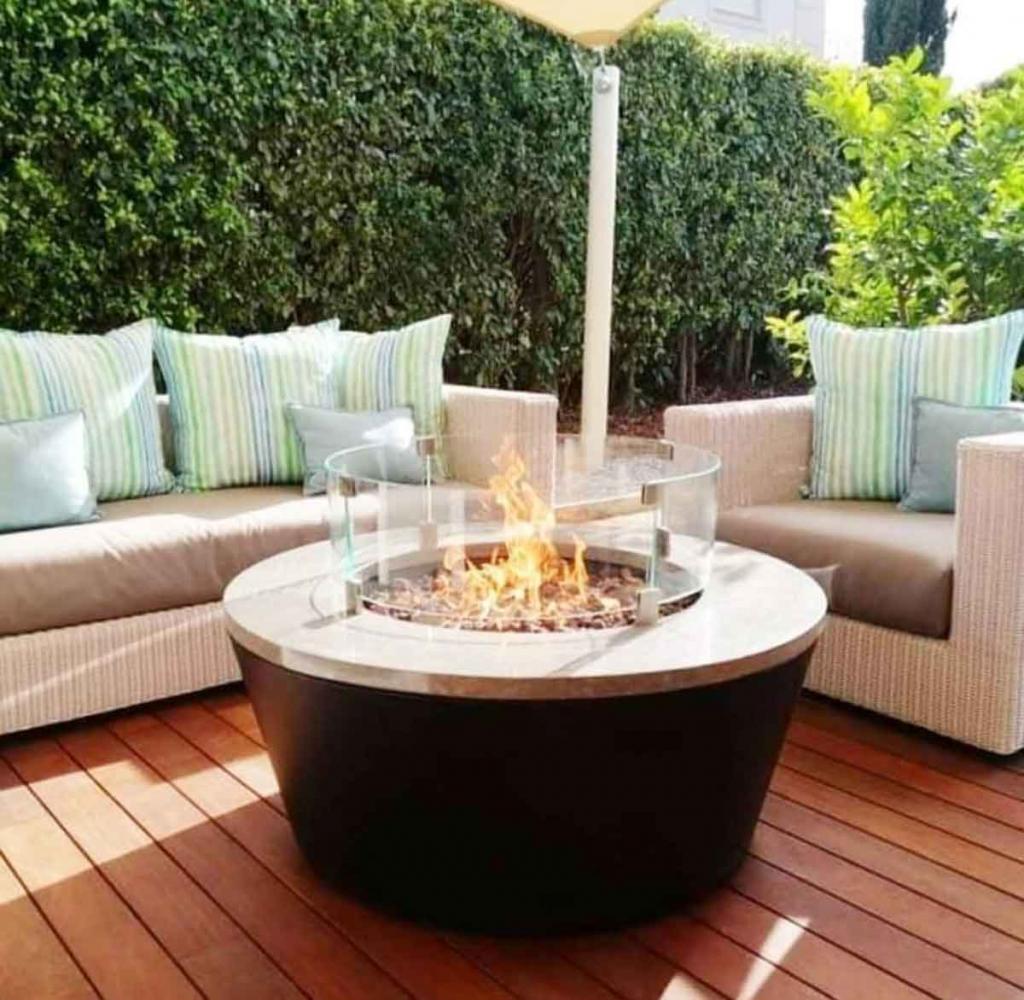 Glammfire Gas-Feuerstelle Otello