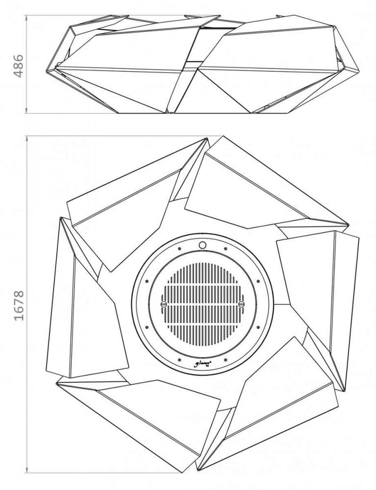Glammfire Feuerstelle Stravaganza