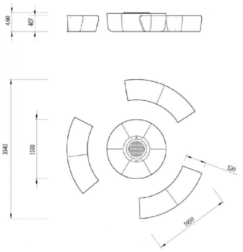 Glammfire Feuerstelle Zarzuela