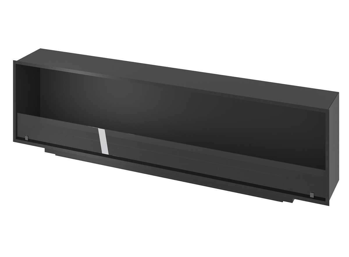 Bioethanol-Einbaukamin Inside Black Slim 2000 von Infire