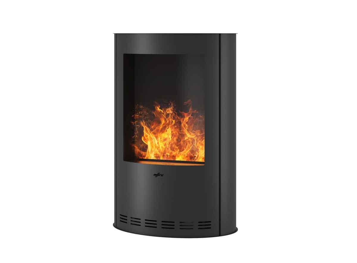 Elektrokaminofen Invapo Incoza Oval von Infire