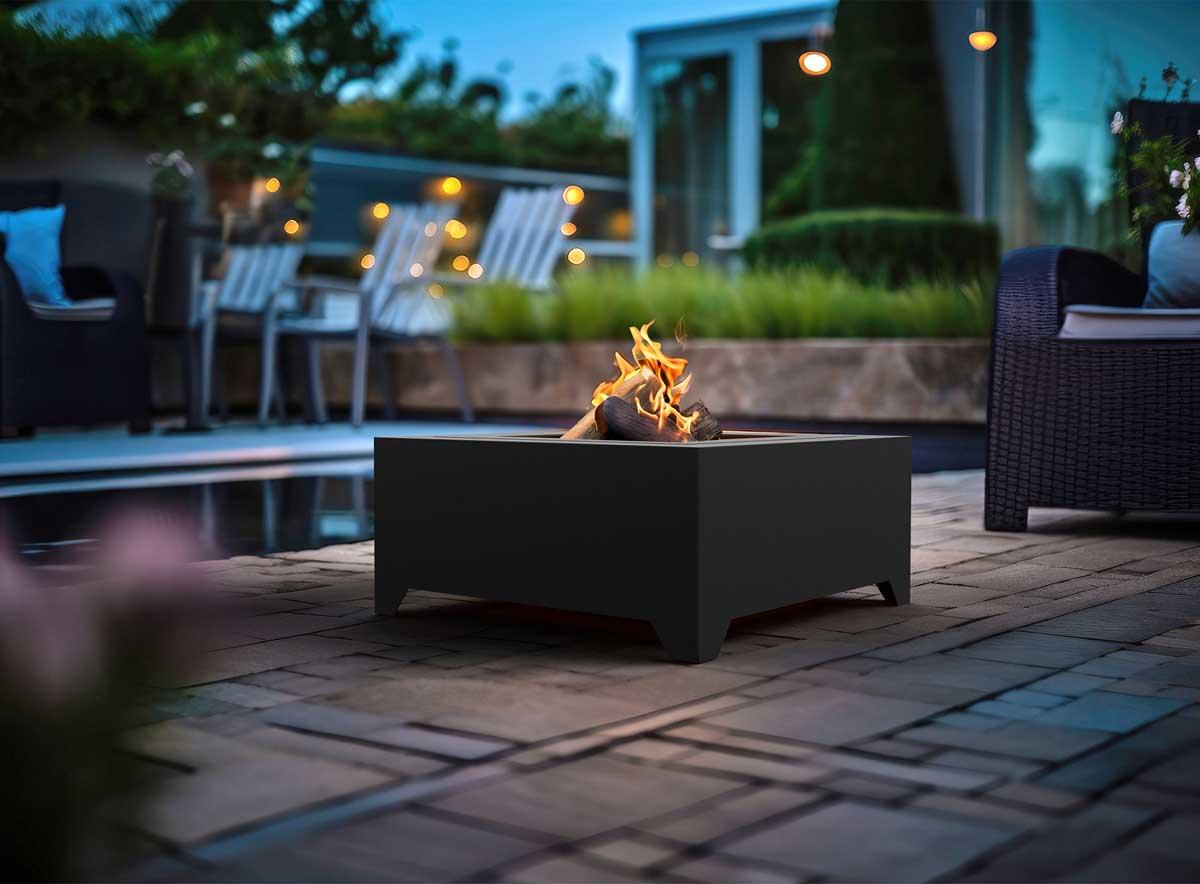 Infire Feuerstelle Black Square 700