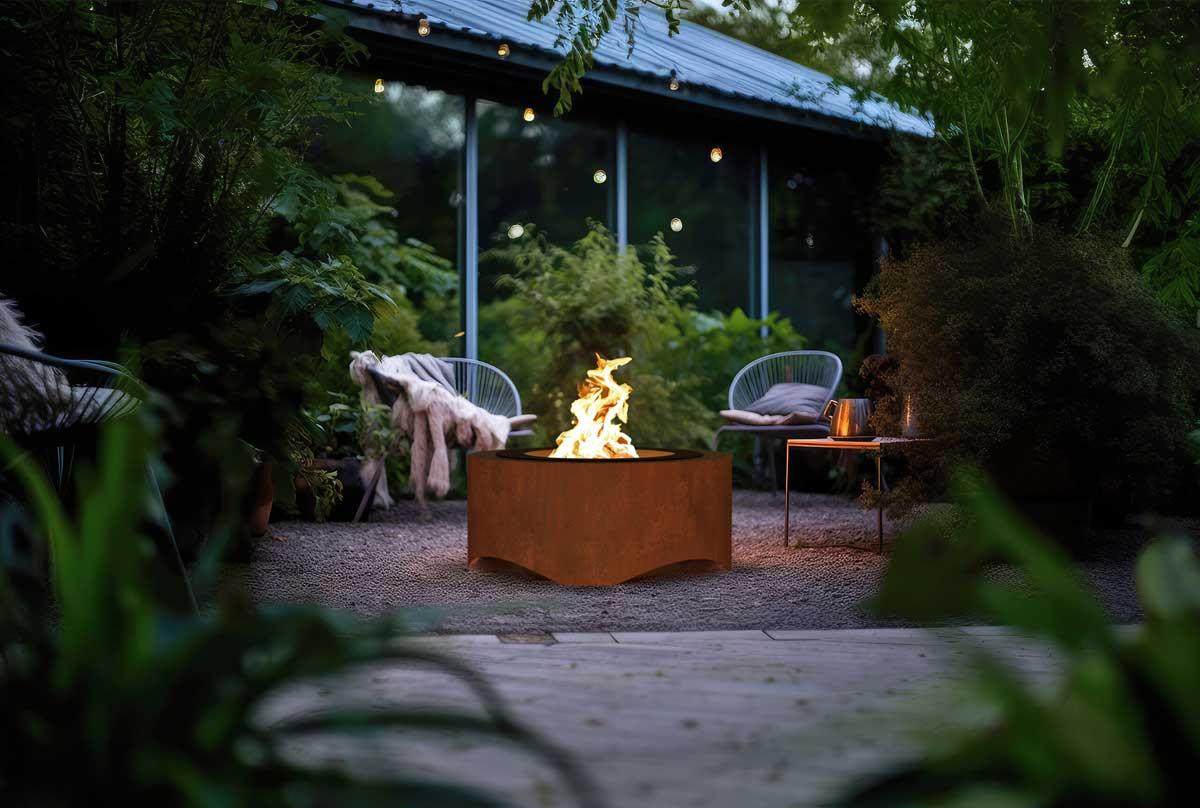 Infire Feuerstelle Corten Round 700