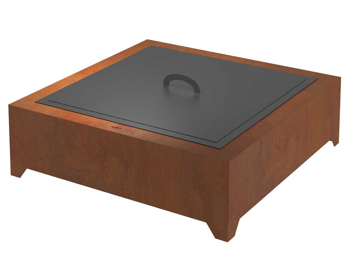Infire Feuerstelle Corten Square 1000