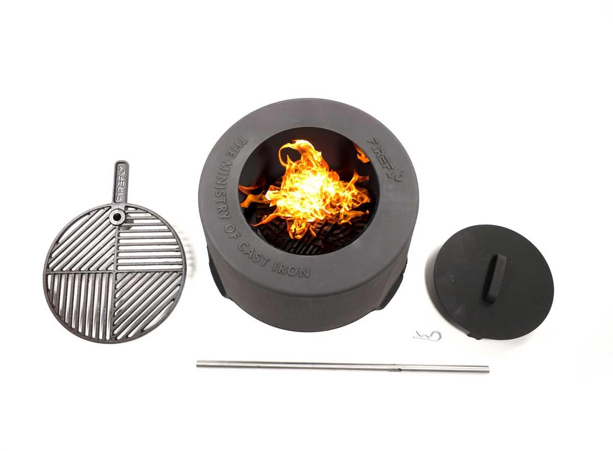 infire fire pit Firefly BBQ