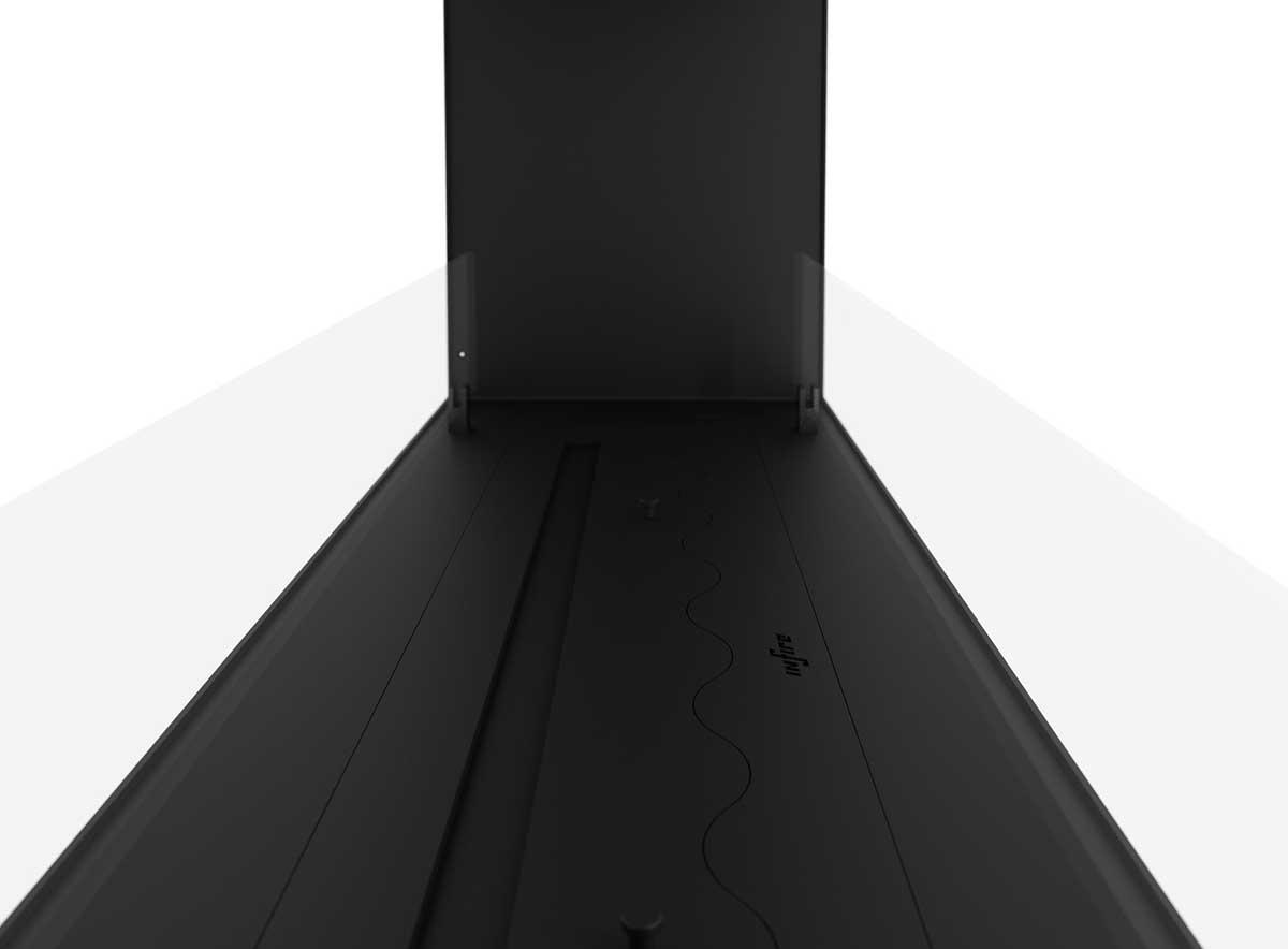 Bioethanol-Einbaukamin 2side Slim 1200 von Infire