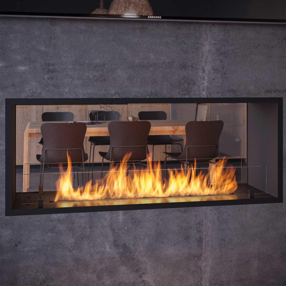 Bioethanol-Einbaukamin 2side Slim 1200 von Infire