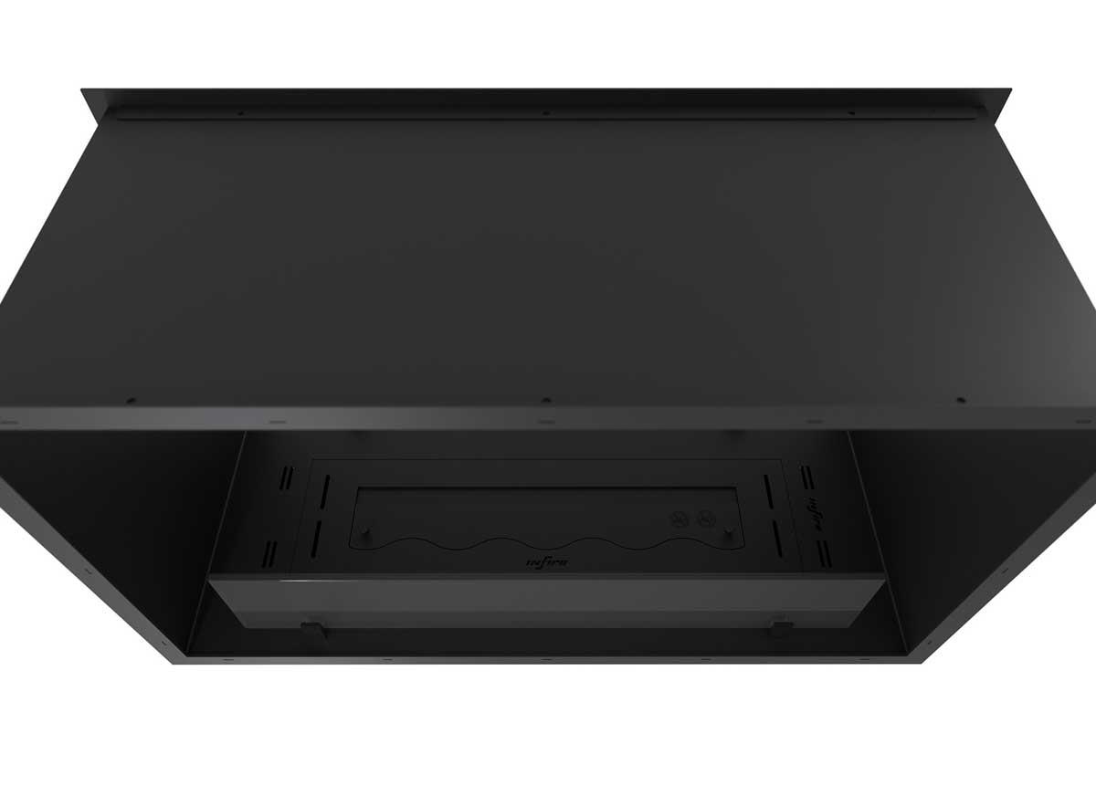 Bioethanol-Einbaukamin 2side Slim 800 von Infire