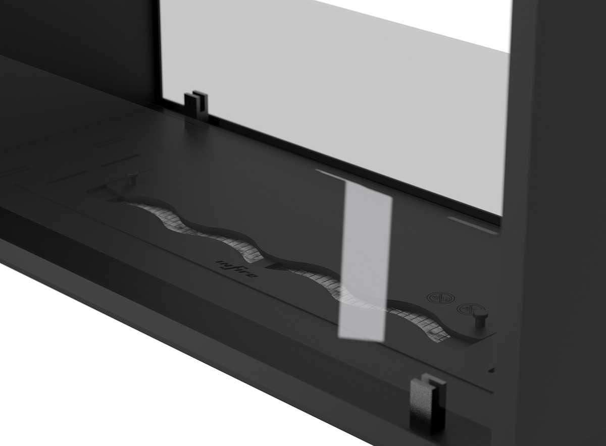 Bioethanol-Einbaukamin 2side Slim 1600 Vertical von Infire