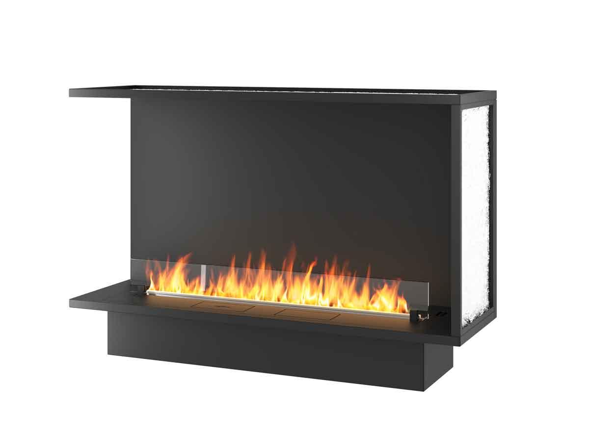 Ethanol built-in fireplace Infire L1200 Etronic
