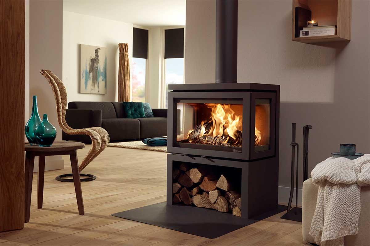 Dik Geurts Kaminofen Vidar Triple Medium Store