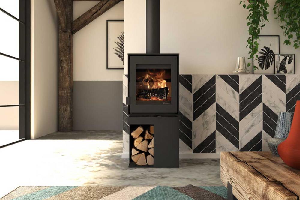 Dik Geurts stove Modivar 5 store corner