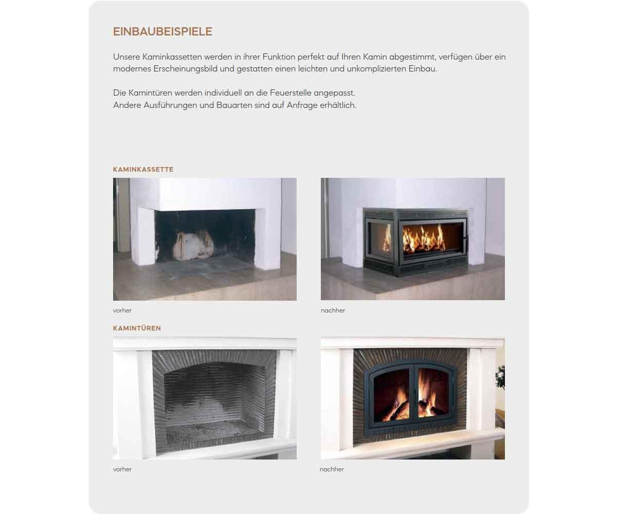 Spartherm Kaminkassette 2L auf Maß