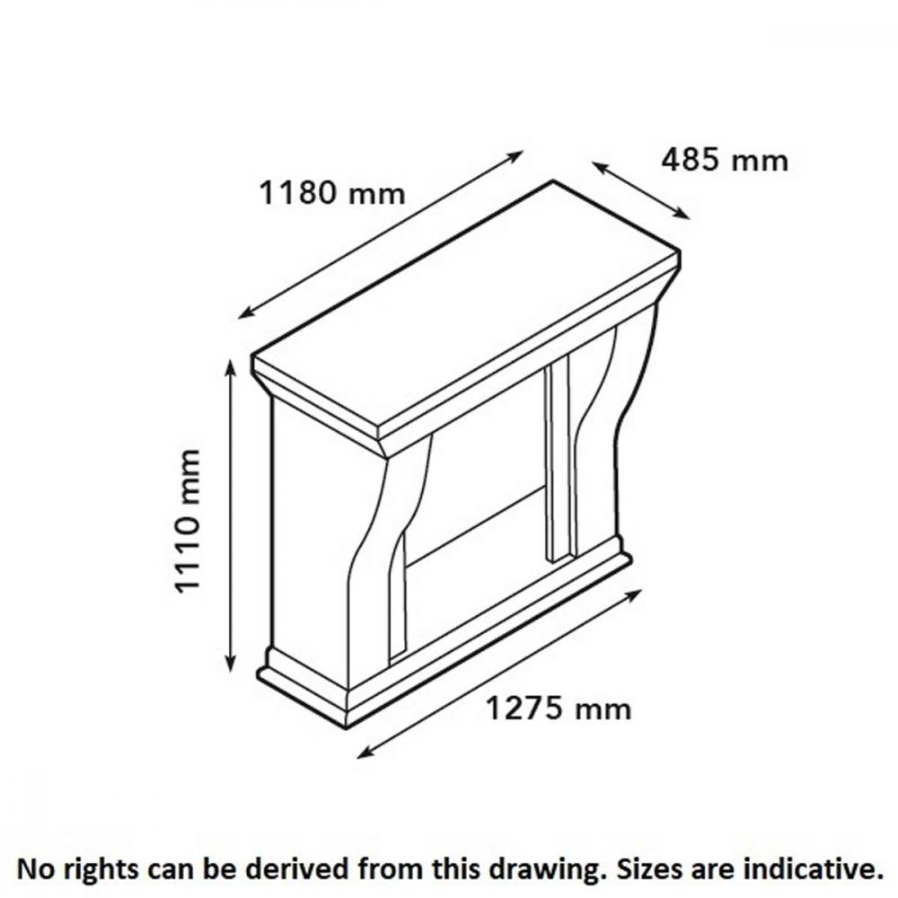 Electric fireplace Xaralyn Louis Optimyst