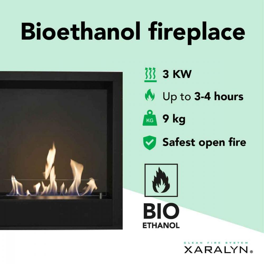 Bioethanol-Einbaubox L Classic von Xaralyn