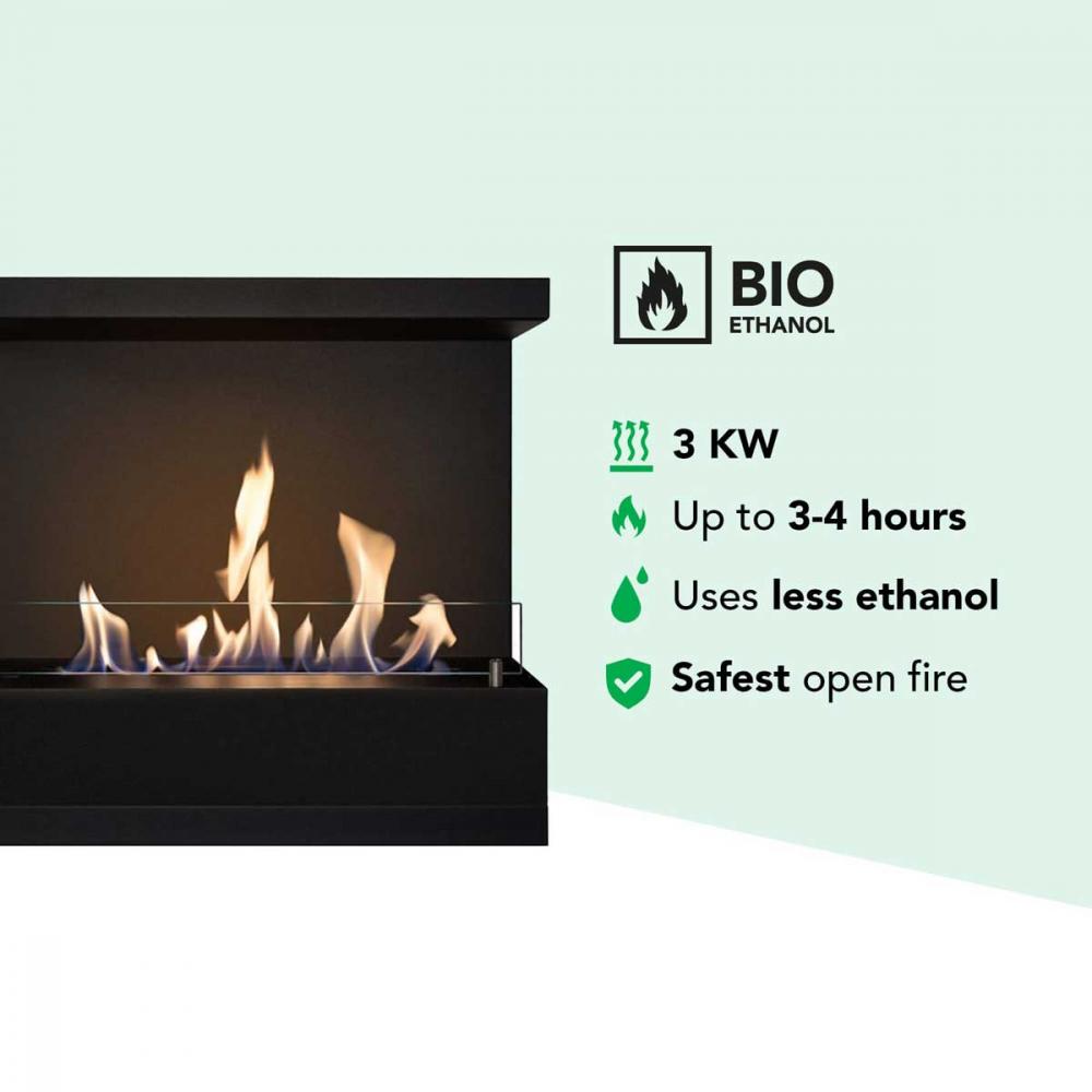 Xaralyn built-in ethanol box L Corner