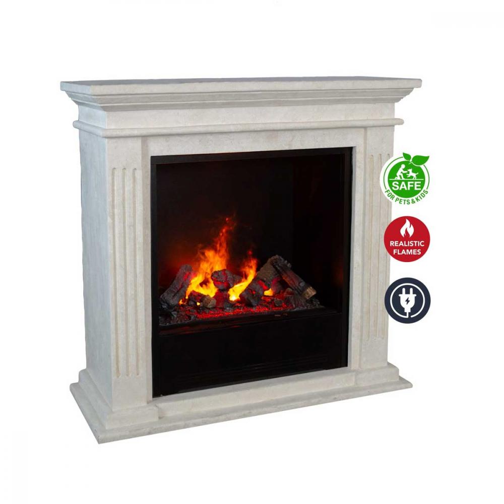 Electric fireplace Xaralyn Cadiz Optimyst