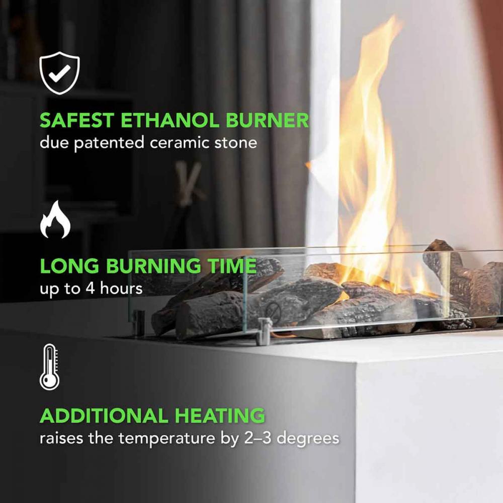 Bioethanol-Einbaubox L Classic von Xaralyn