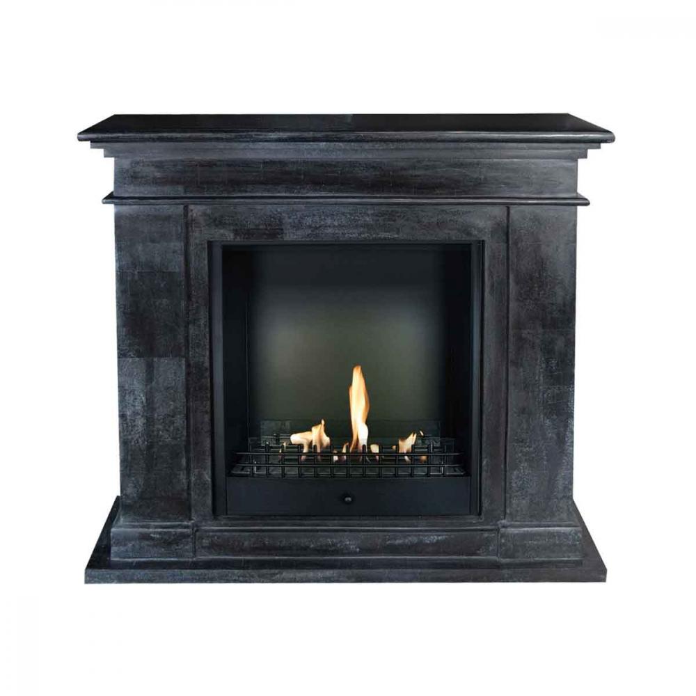Ethanol fireplace Xaralyn Kos Stone anthracite Classic