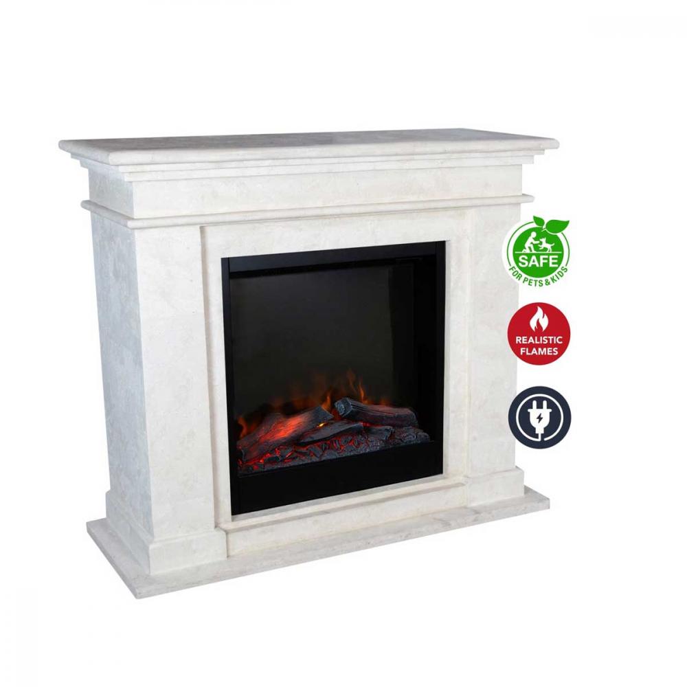 Electric fireplace Xaralyn Kos Levico