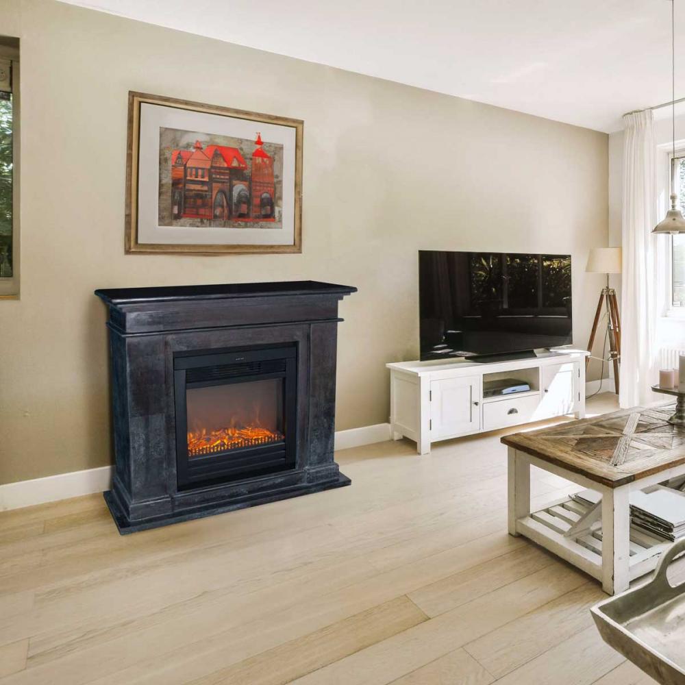 Electric fireplace Xaralyn Kos Lucius