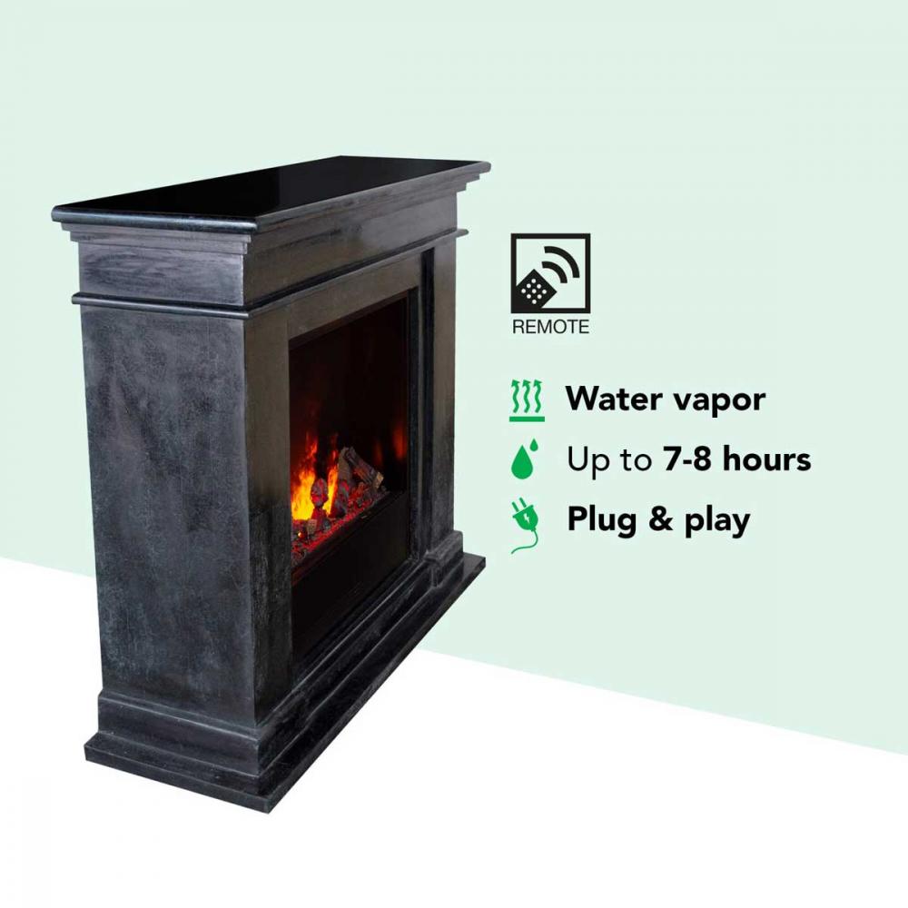 Electric fireplace Xaralyn Kos Optimyst