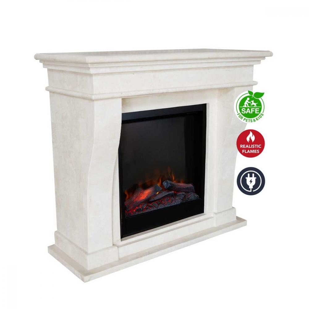 Electric fireplace Xaralyn Kreta Levico