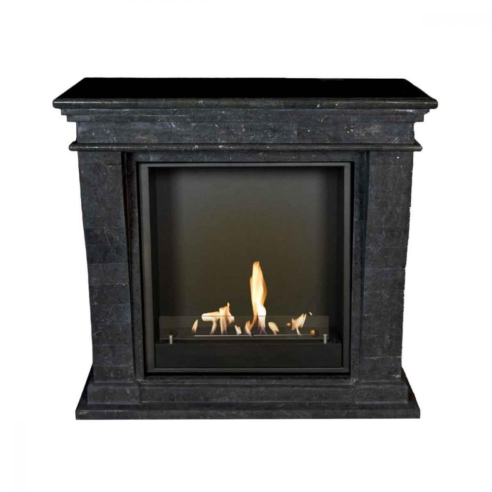 Xaralyn Bioethanolkamin Kreta Mini Stein anthrazit poliert