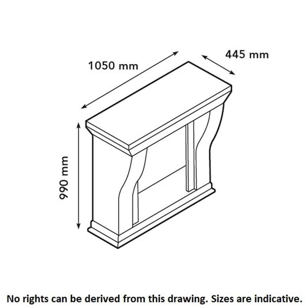 Xaralyn Bioethanolkamin Kreta Mini Steindekor anthrazit