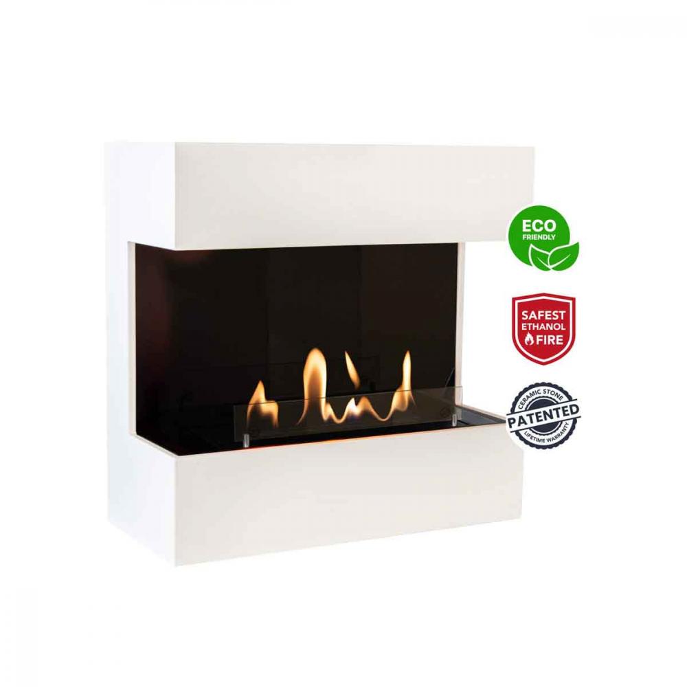Xaralyn wall mounted ethanol fireplace Lucca