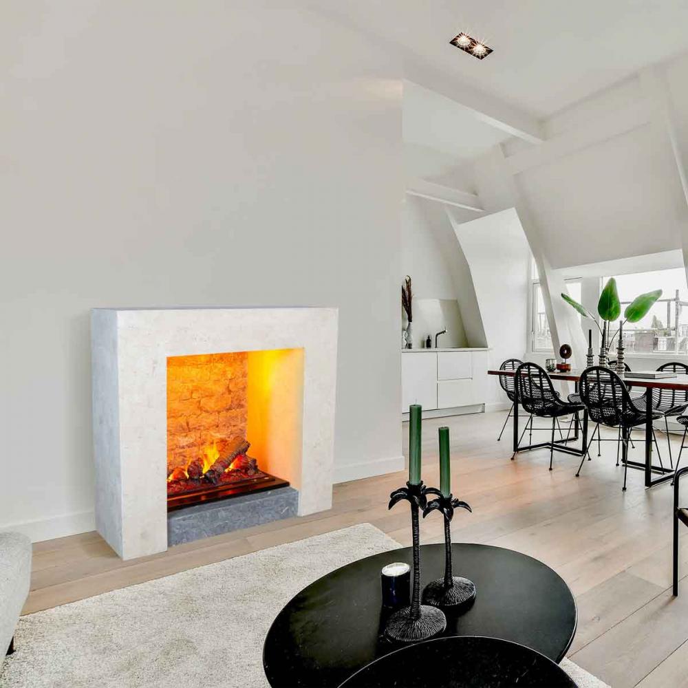 Electric fireplace Xaralyn Milos Optimyst