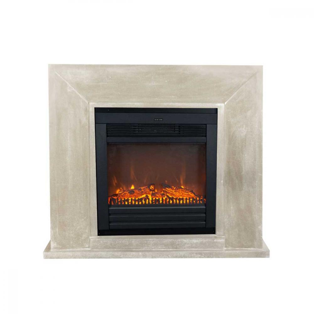 Electric fireplace Xaralyn Nero Lucius