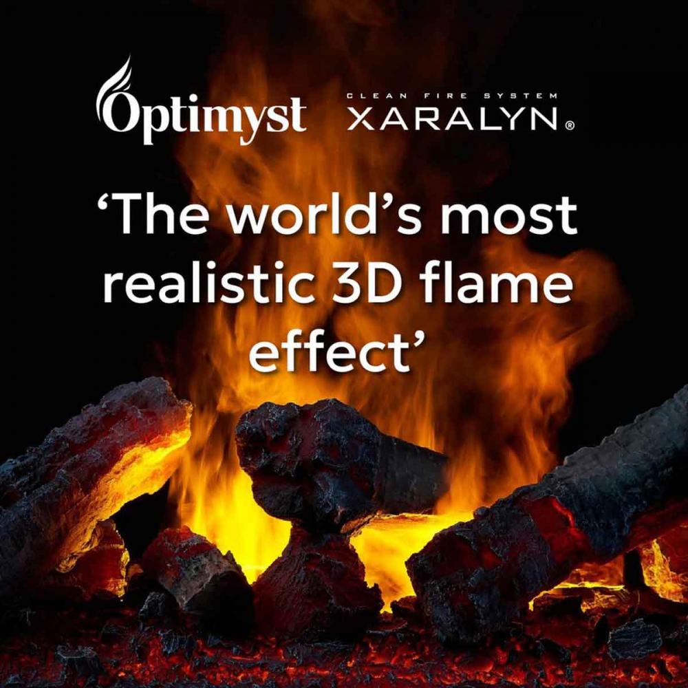 Electric fireplace Xaralyn Louis Optimyst
