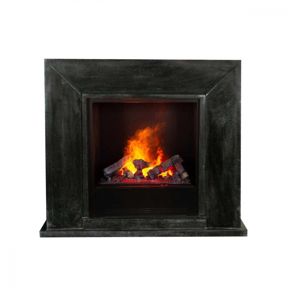 Electric fireplace Xaralyn Nero Optimyst