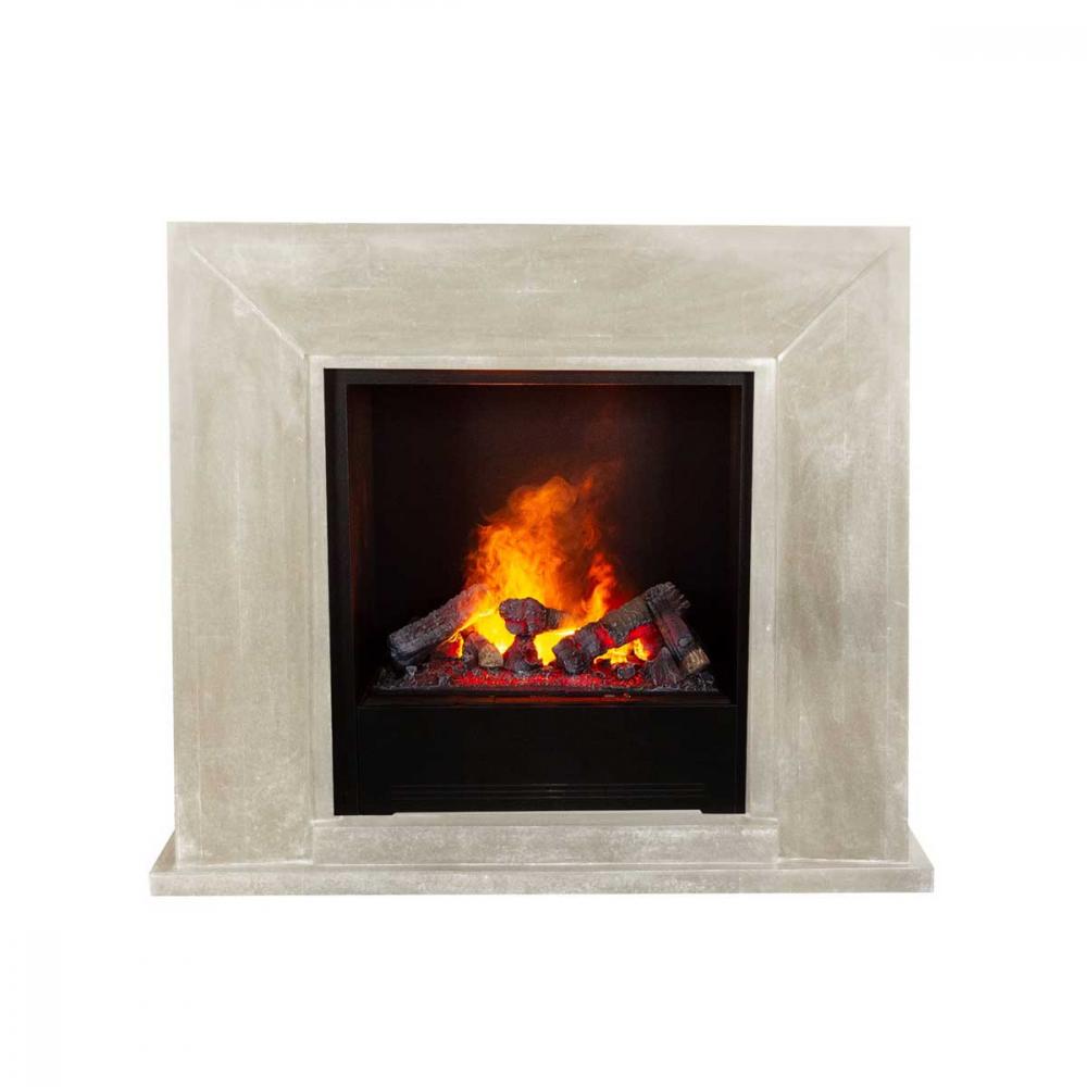 Electric fireplace Xaralyn Nero Optimyst