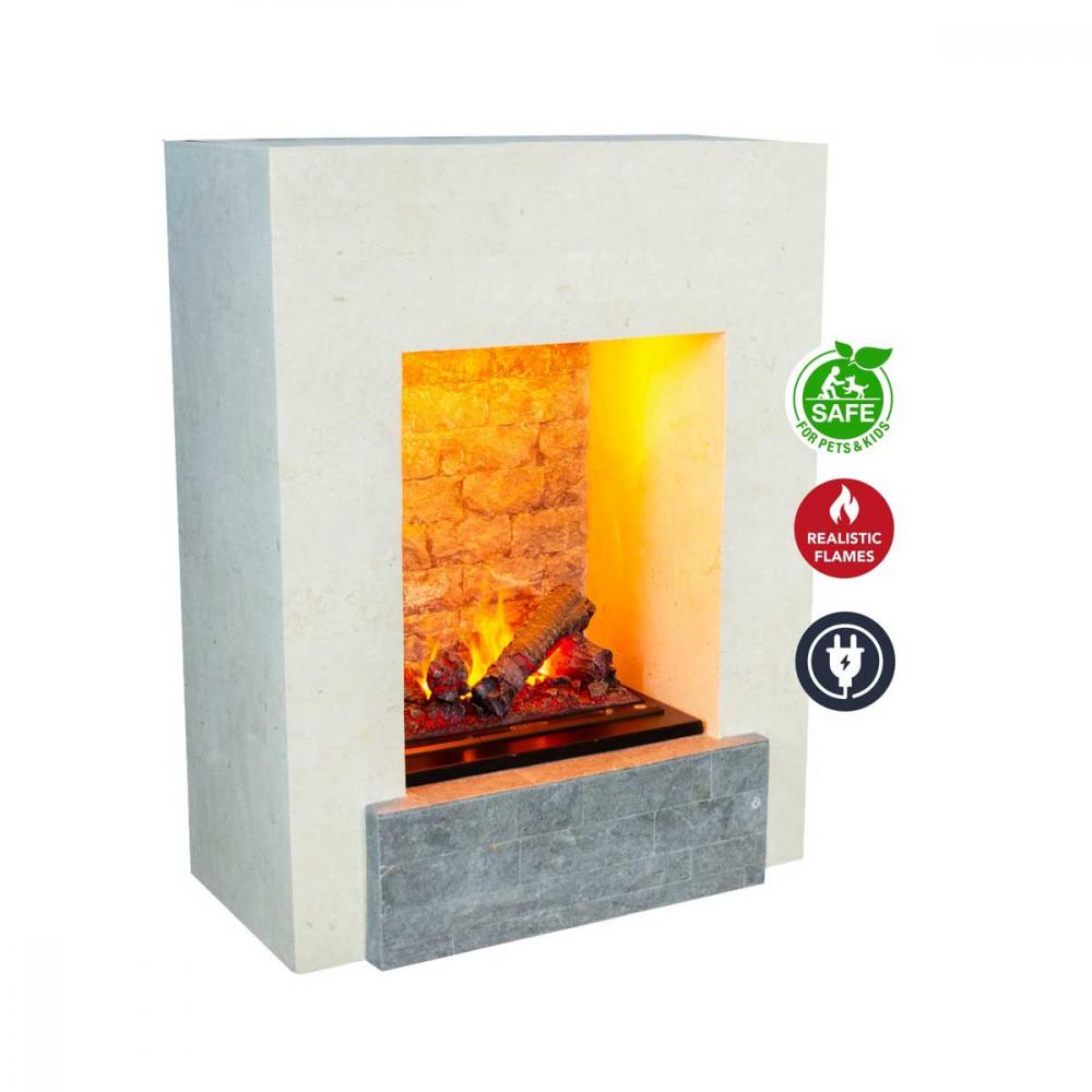 Electric fireplace Xaralyn Todos Optimyst