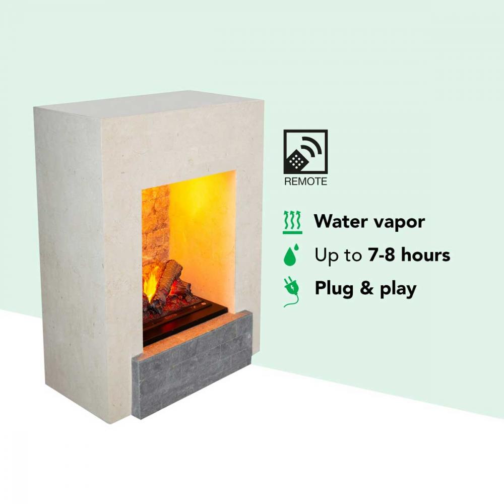 Electric fireplace Xaralyn Todos Optimyst