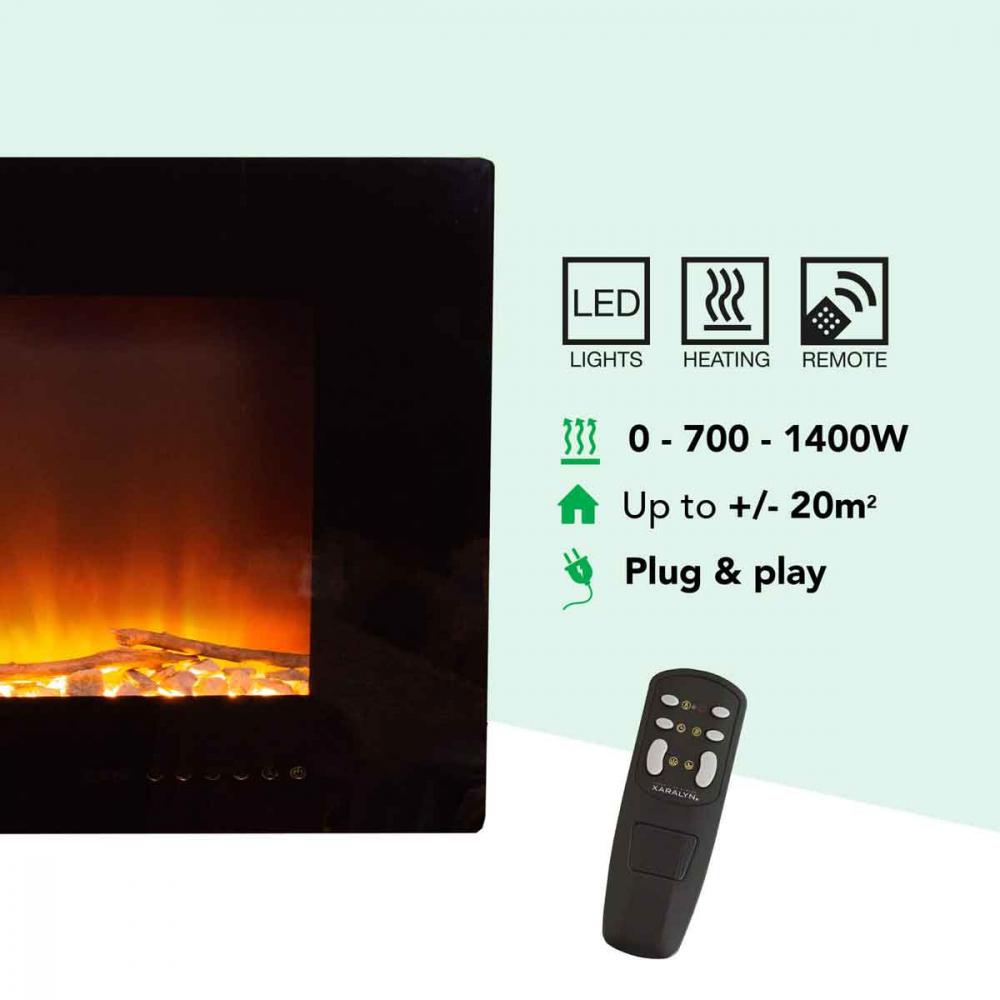 Xaralyn Elektrowandkamin Trivero 180