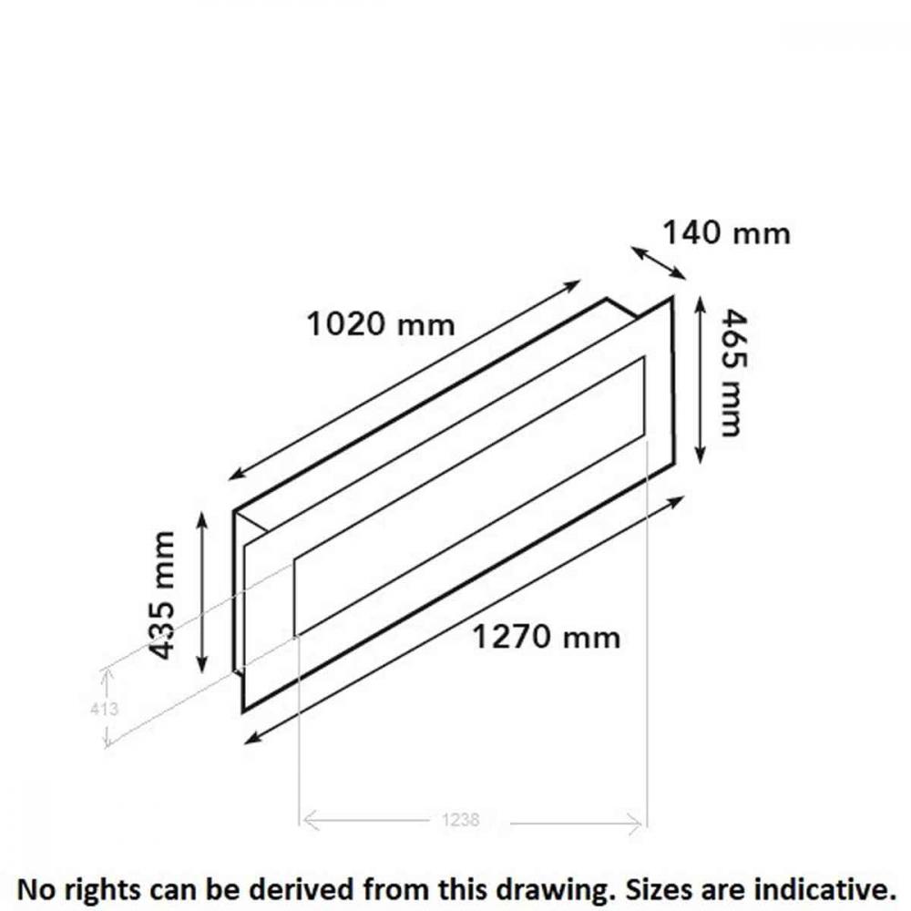 Xaralyn Elektrowandkamin Trivero 130